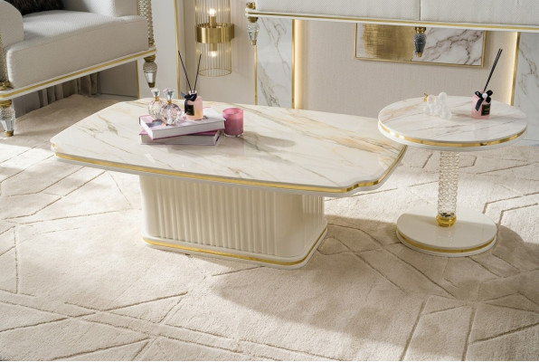 Table basse Table de salon Tables basses de luxe Table d'appoint Table de canapé Moderne