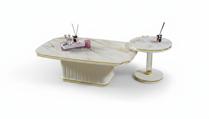 Table basse Table de salon Tables basses de luxe Table d'appoint Table de canapé Moderne