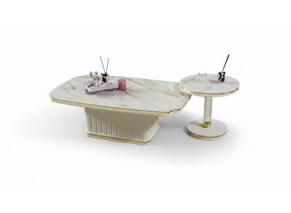 Table basse Table de salon Tables basses de luxe Table d'appoint Table de canapé Moderne