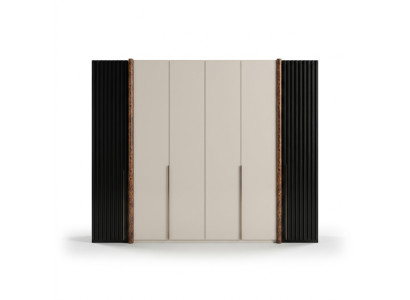 Armoires à vêtements Conception de garde-robe Bois Chambre à coucher Mobilier moderne