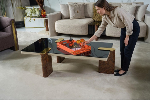 Table basse Table de salon Table de luxe Tables basses Table d'appoint Table de canapé Table