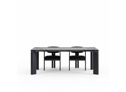 Salle à manger Ensemble 6x chaises Table à manger Salle à manger Designer Chaise en bois Suite nouvelle
