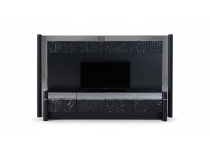 Meubles en bois, unité murale moderne, meubles de salon design, meuble TV à faible profondeur, armoire murale
