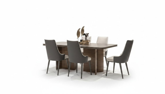 Ensemble de salle à manger de luxe 6 chaises table à manger ensemble de salle à manger fauteuils modernes