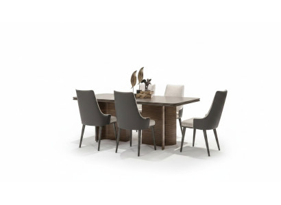 Ensemble de salle à manger de luxe 6 chaises table à manger ensemble de salle à manger fauteuils modernes