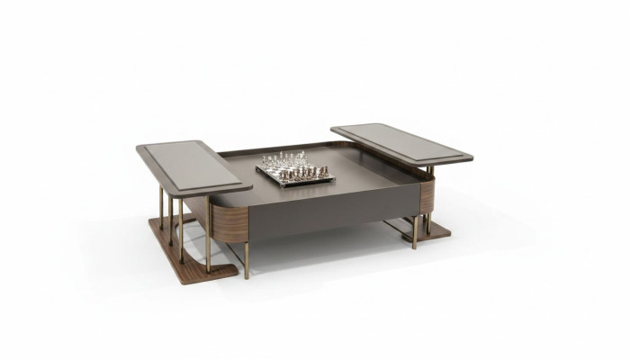 Table basse Table de salon Tables à café de luxe 2x Table d'appoint Table