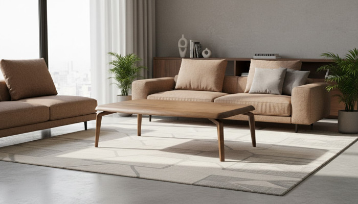 Table basse Table de salon Marron Luxe Tables basses Table d'appoint Table de canapé nouveau