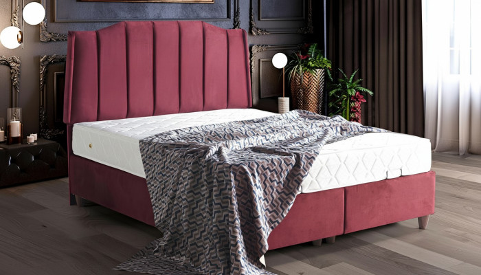Design de lit Lits Lits de luxe Rembourrage Meubles de chambre à coucher nouveaux Modernes
