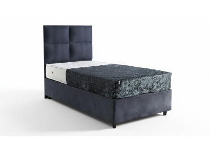 Conception de lits Lits Luxe Tissu Rembourrage Mobilier de chambre 90x190 Moderne