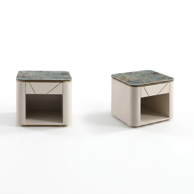 Chambre Consoles de luxe en métal nouvelle table de chevet Design Console Tables d'appoint