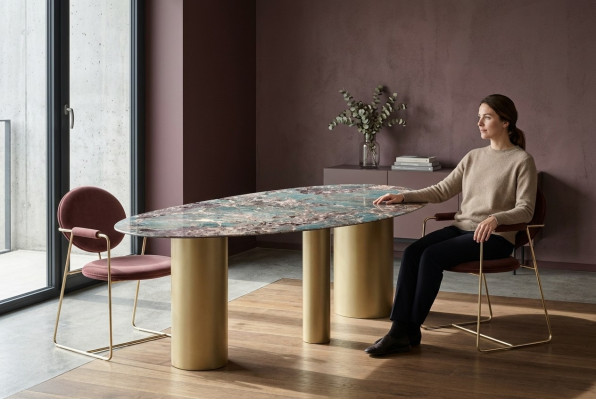 Salle à manger Ensemble Table à manger 4x Chaises Suite élégante Moderne Luxe neuf 5 pièces.