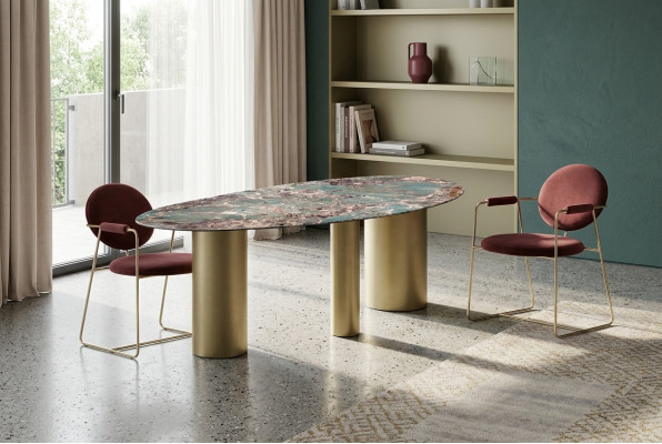 Salle à manger Ensemble Table à manger 4x Chaises Suite élégante Moderne Luxe neuf 5 pièces.