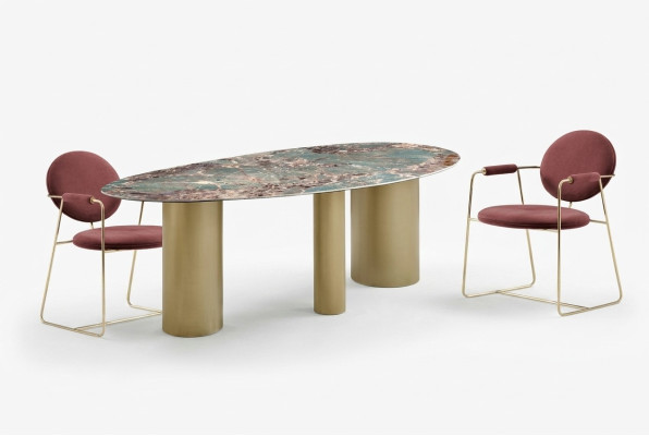 Salle à manger Ensemble Table à manger 4x Chaises Suite élégante Moderne Luxe neuf 5 pièces.