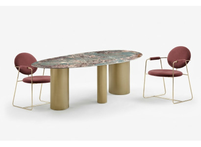 Salle à manger Ensemble Table à manger 4x Chaises Suite élégante Moderne Luxe neuf 5 pièces.