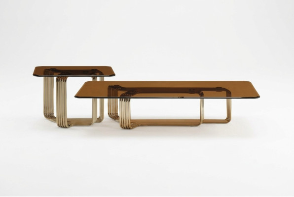 Table basse Table d'appoint Table basse Table de canapé Table noire Table en métal Salon