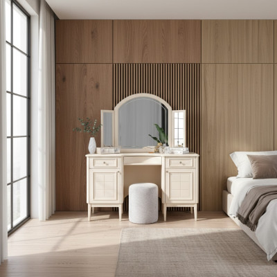 Coiffeuse Console Miroir Chambre Mobilier Design Moderne