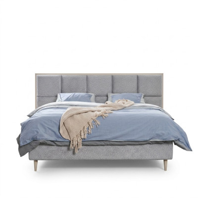 Conception de lit Lit double Lits de luxe Rembourrage Mobilier de chambre neuf
