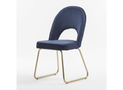 Salle à manger bleue, 6x chaises en bois, fauteuils de luxe, mobilier de salon 6 pièces. Neuf.
