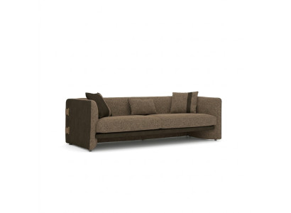 Canapé Trois places Tissu d'ameublement Salon Canapé Design Luxe Meubles rembourrés