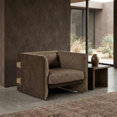Design moderne Mobilier rembourré Fauteuil Luxe Salon Tissu ameublement