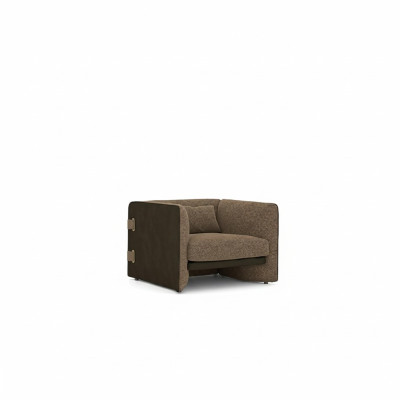 Design moderne Mobilier rembourré Fauteuil Luxe Salon Tissu ameublement