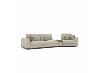 Nouveau mobilier textile Canapé trois places Conception de canapé Meubles rembourrés