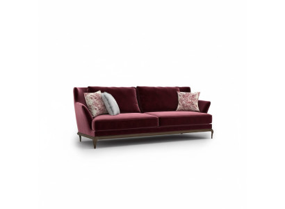 Canapé en tissu luxueux design Trois places Mobilier de salon neuf