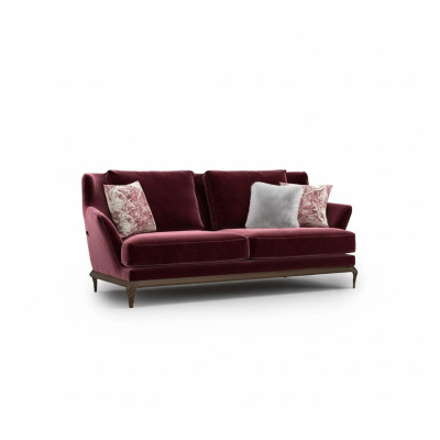 Canapé deux places Design Canapé rembourré Salon Mobilier moderne Canapé de luxe
