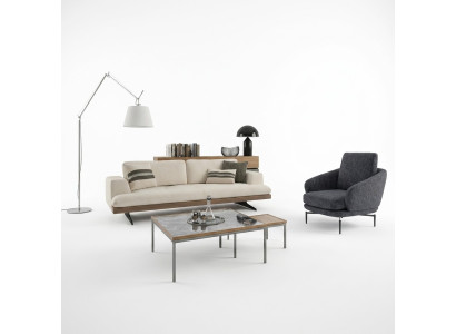 Ensemble de canapés pour le salon Canapé trois places Design canapé Fauteuil moderne Table basse nouvelle