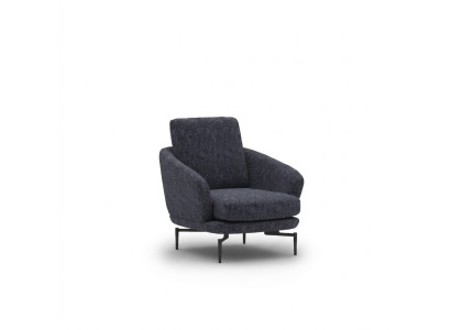 Fauteuil rembourré de luxe Fauteuil Design Salon Textile Ameublement Rembourré