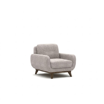 Fauteuil design de luxe Drau Salon Meubles rembourrés Rembourrage Tissu Textile Ameublement neuf