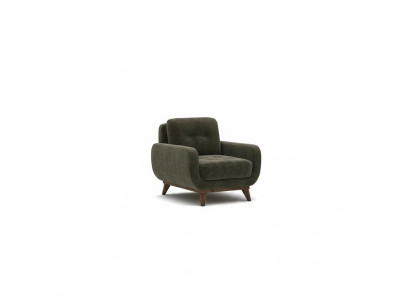 Salon Fauteuil Luxe Tissu d'ameublement Textile Fauteuil Rembourré Ameublement