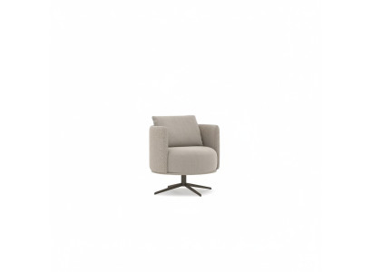 Fauteuil gris Salon Mobilier rembourré Textile de luxe Fauteuil rembourré Ameublement