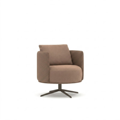 Fauteuil en tissu de luxe Salon Nouveau Design de meubles moderne Mobilier rembourré