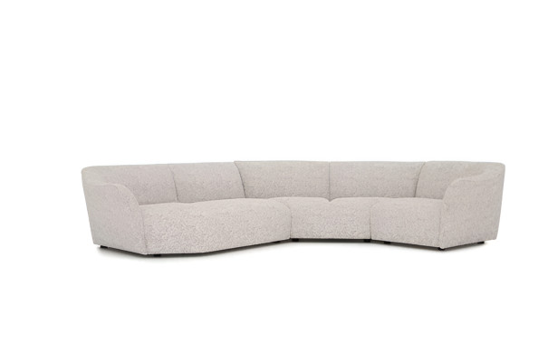 Canapé en forme de U Suite de rembourrage de canapé Salon Design Canapé d'angle nouveau Table basse