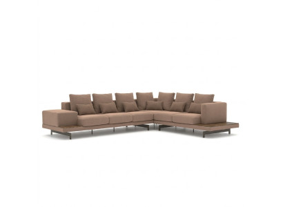 Canapé canapé en forme de L Salon Mobilier Suite Mobilier de luxe Designer neuf