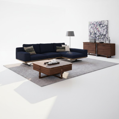 Vendez gratuitement Suite de canapé d'angle design moderne de luxe L-shape Suite Relax canapé rembourré Salon
