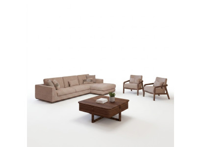 nouveau salon ensemble 2x Fauteuil Luxe Beige mobilier rembourré de concepteur