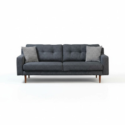 Moderne trois places gris luxueux Salon 3 places Meubles de luxe
