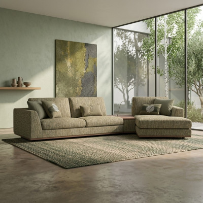 Canapé de luxe canapé Relax L-shape Salon Meubles rembourrés Suite Eck nouveau