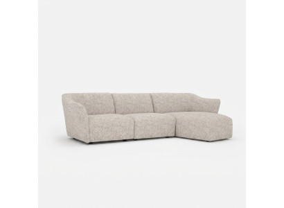 Coin Suite Canapé Blanc Canapé en forme de L Designer Moderne Salon Nouveau