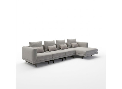 Suite d'angle de luxe Complet Canapé d'angle en L Canapé design Mobilier moderne