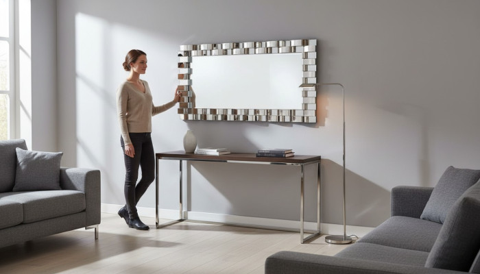 Miroir design moderne nouveau meuble de luxe Miroir mural Mobilier de designer