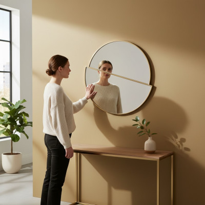 Miroir mural de luxe moderne design moderne nouveau mobilier