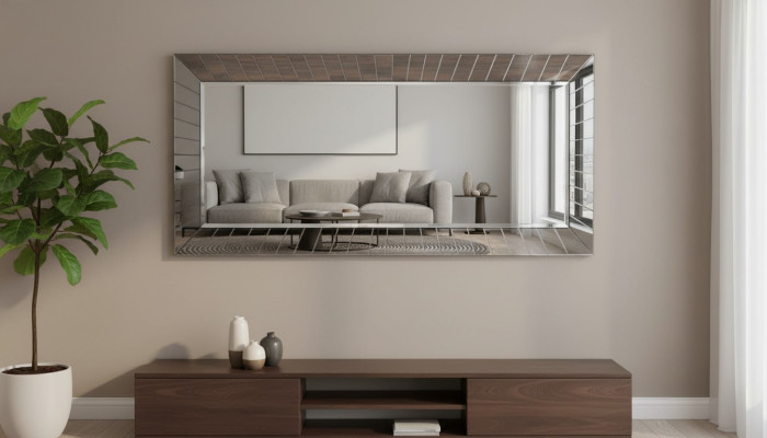 Miroir mural design de luxe moderne nouveau Mobilier de salon Ameublement