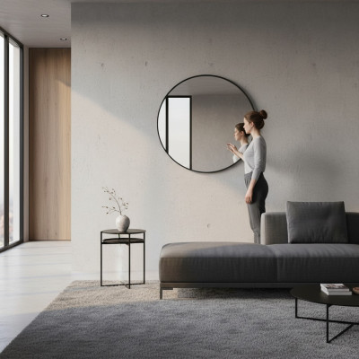 Miroir rond Meubles design moderne Décoration Miroir mural Nouveaux ameublements