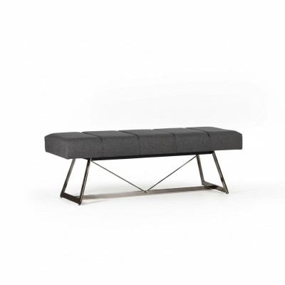 Tabouret de designer Banc rembourré Tabouret moderne Siège Mobilier Bancs Tissu nouveau Mobilier