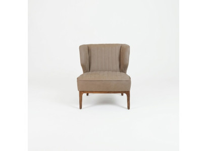 Fauteuil Gris Designer Siège Canapé Moderne Salon Mobilier Rembourré neuf