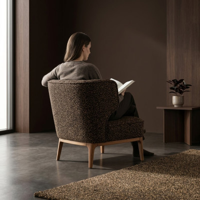Fauteuil Canapé Rembourrage Siège Designer Textile Salon Canapés neufs Ameublement