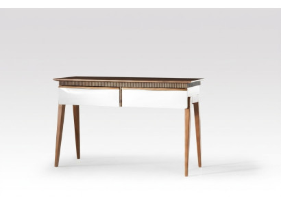Salle de séjour Table console marron Moderne Bois Table Console Design de Luxe